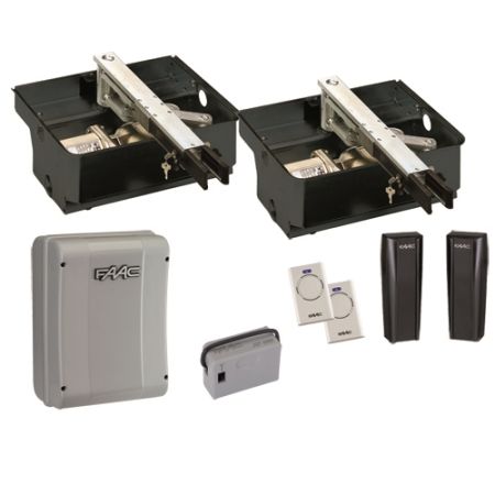 Click Here To Enlarge This Photo Of FAAC 770 Underground Double Gate Kit