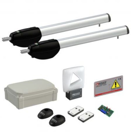 Click Here To Enlarge This Photo Of Roger Technology BE20&sol;410 36v Brushless Swing Gate Double Kit