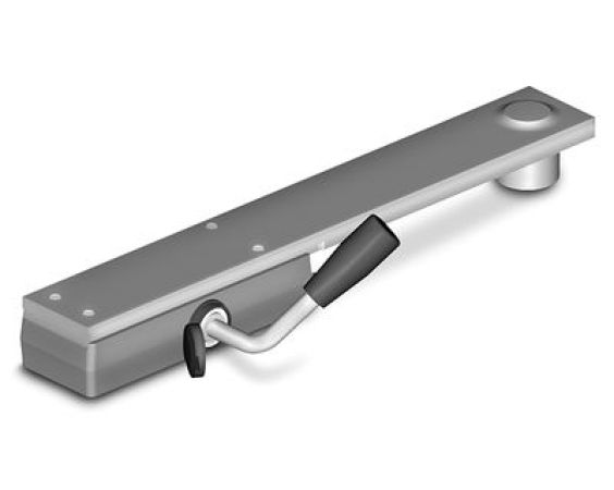 Click Here To Enlarge This Photo Of Roger Technology RL650 Release system with standard lever