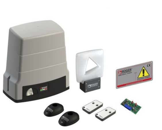 Click Here To Enlarge This Photo Of Roger Technology H30&sol;645 230V 600KG Sliding Gate Kit