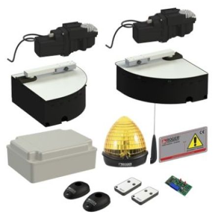 Click Here To Enlarge This Photo Of Roger Technology H21&sol;510 Heavy Duty Swing Gate Double Kit