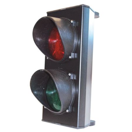 Click Here To Enlarge This Photo Of Red & Green Traffic Light