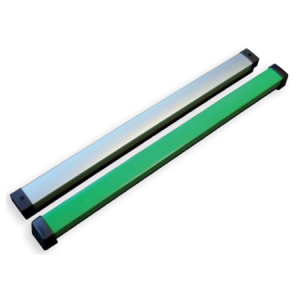 Microswitch push bar&comma; 850mm&comma; green