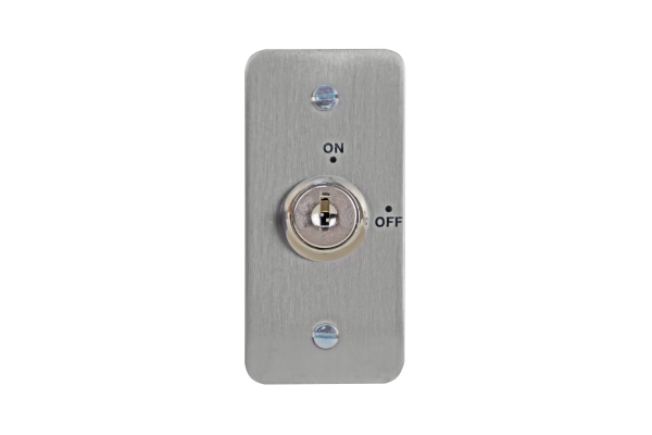 Click Here To Enlarge This Photo Of Surface architrave key switch&comma; 2-position&comma; maintained&comma; keyed alike
