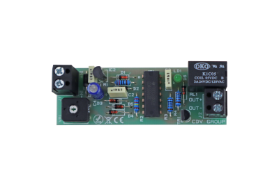 Delay module for fail-safe locks