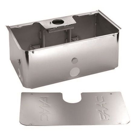 Click Here To Enlarge This Photo Of FAAC S800 Stainless Steel Foundation Box