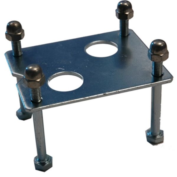 Click Here To Enlarge This Photo Of FAAC Foundation Plate for Column in Aluminium